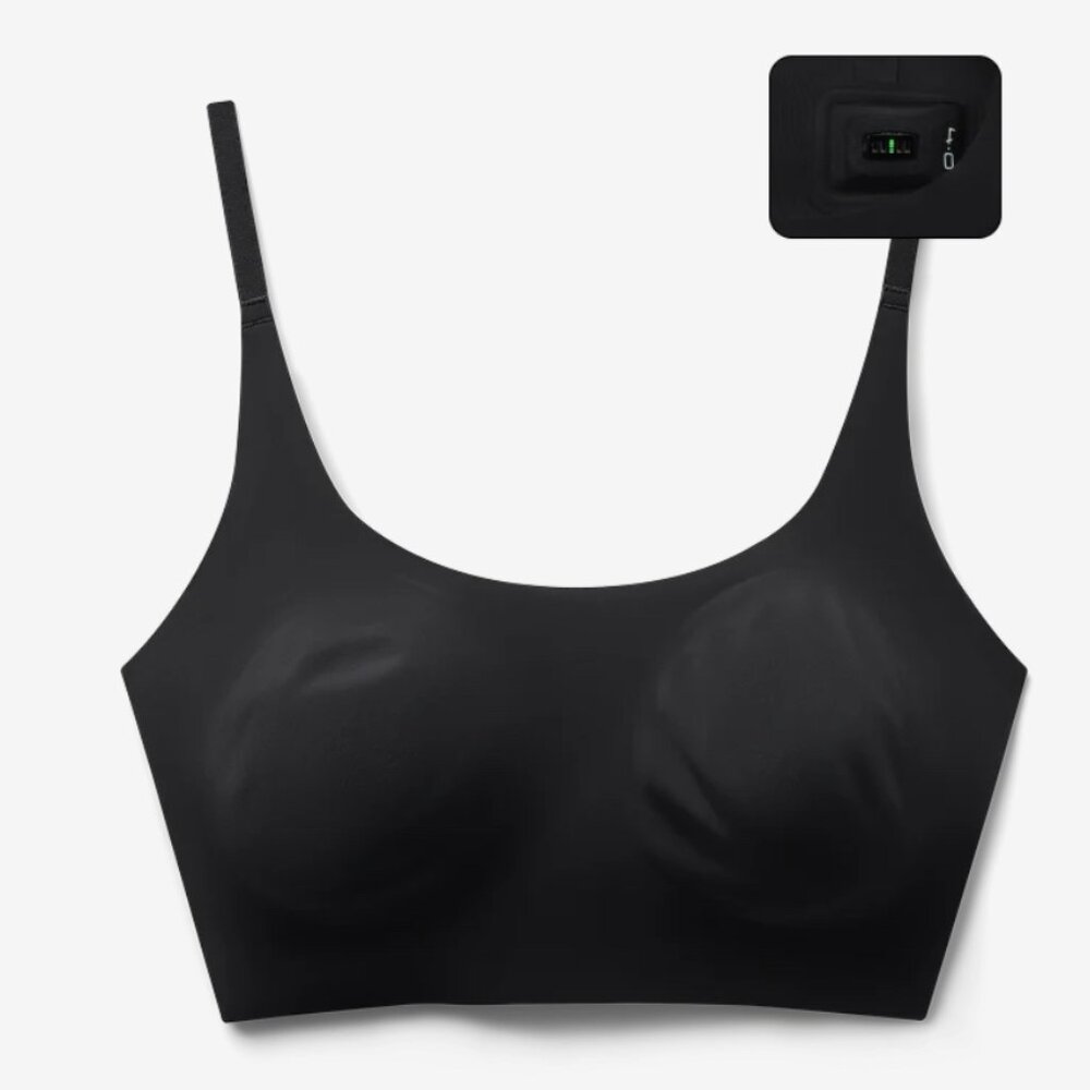 WHOOP 4.0 ANY-WEAR™ Adjustable Bralette, Size Medium, Color Black, NWOT